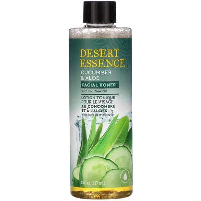 Desert Essence Cucumber & Aloe Facial Toner with Tea Tree Oil (Tonik do twarzy)