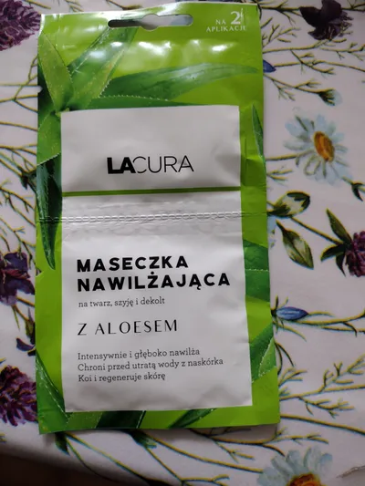 LaCura Maseczka nawilżająca z aloesem