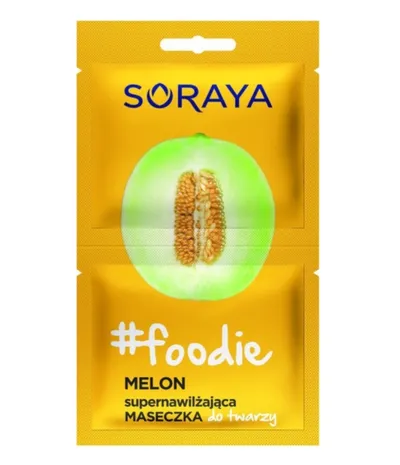 Soraya # Foodie, Nawilżająca maseczka do twarzy `Melon`