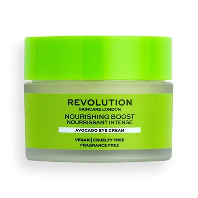 Revolution Skincare Nourishing Boost Avocado Eye Cream (Nawilżający krem pod oczy skóra sucha i odwodniona)