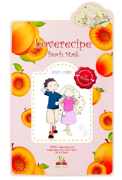 Love Recipe Sally's Box, Peach Mask (Maska w płachcie `Brzoskwinia`)
