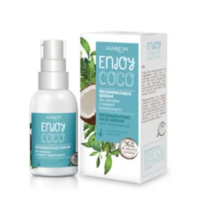 Marion Enjoy Coco, Regenerujące serum do włosów z olejem kokosowym