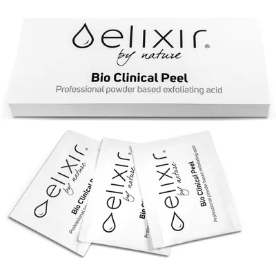 Elixir by nature Bio Clinical Peel, Professional Powder Based Exfoliating Acid (Kwasowy system eksfoliacji profesjonalnej)