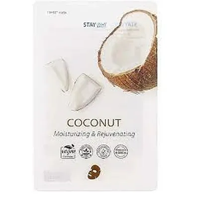 Stay Well Coconut Face Mask (Nawilżająca maseczka kokosowa o działaniu przeciwstarzeniowym)