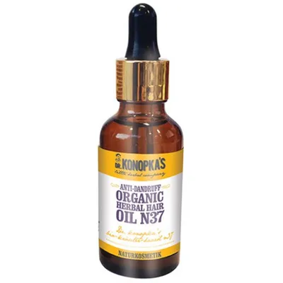 Dr. Konopka's Anti-dandruff Organic Herbal Hair Oil (Przeciwłupieżowy ziołowy olejek do włosów)