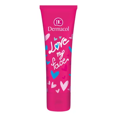 Dermacol Love My Face, Brightening Care For Young Face (Rozjaśniająca emulsja do twarzy o zapachu malin i owoców leśnych)