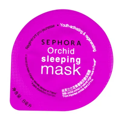 Sephora Orchid, Sleeping Mask (Przeciwstarzeniowa wygładzająca maska na noc)