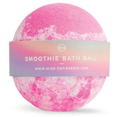 Miss Patisserie Smoothie Bath Ball (Kula do kąpieli o zapachu lodów truskawkowych)