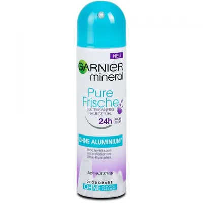 Garnier Mineral, Pure Fresh Deodorant Spray 48h (Dezodorant w sprayu `48h ochrony`)