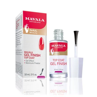 Mavala Top Coat Gel Finish (Utrwalacz do paznokci z efektem żelu)