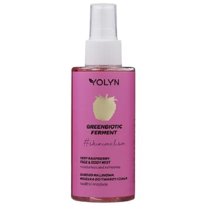 Yolyn Very Raspberry Body Mist (Bardzo malinowa mgiełka do twarzy i ciała)