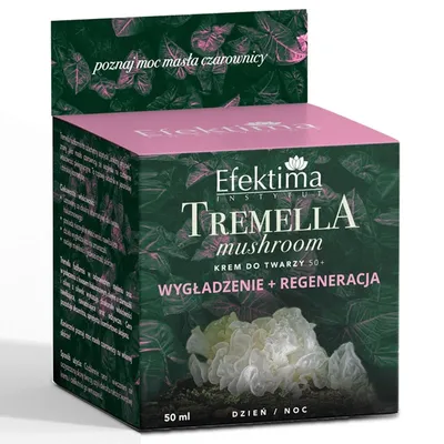 Efektima Tremella, Krem do twarzy 50+ `Wygładzenie i regeneracja`