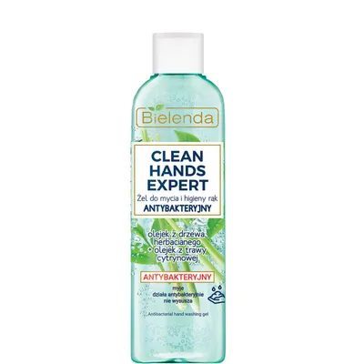 Bielenda Clean Hands Expert, Antybakteryjny żel do mycia i higieny rąk