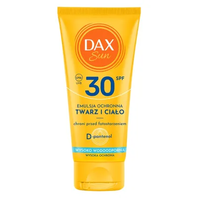 Dax Sun Twarz i ciało, Emulsja ochronna SPF30