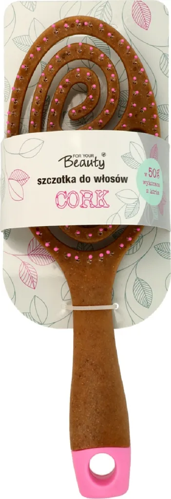 For Your Beauty Szczotka do włosów `Cork`