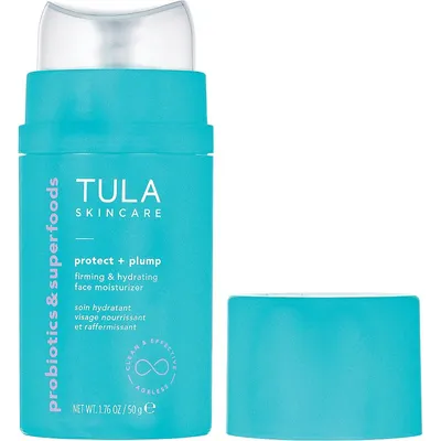 Tula Protect + Plump Firming & Hydrating Face Moisturizer (Krem kojąco-nawilżający do twarzy)