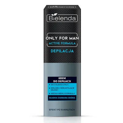 Bielenda Only For Man, Active Formula, Krem do depilacji