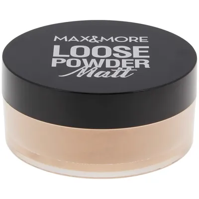 Max & More Loose Powder Matt (Puder sypki matujący)