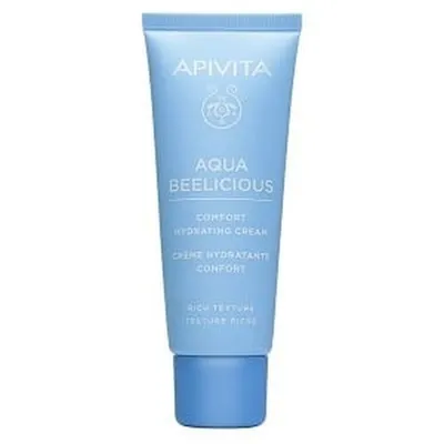 Apivita Aqua Beelicious Comfort Hydrating Cream Rich Texture with Flowers & Honey (Bogaty krem nawilżający z miodem i ekstraktem kwiatowym)