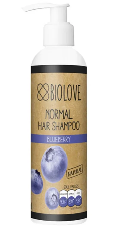 Biolove Blueberry, Normal Hair Shampoo (Szampon do włosów normalnych `Borówka`)