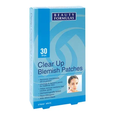 Beauty Formulas Clear Up Blemish Patches (Oczyszczające plasterki na krostki)