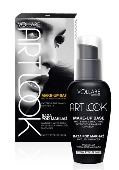 Vollare Cosmetics Art Look, Matująca baza pod makijaż