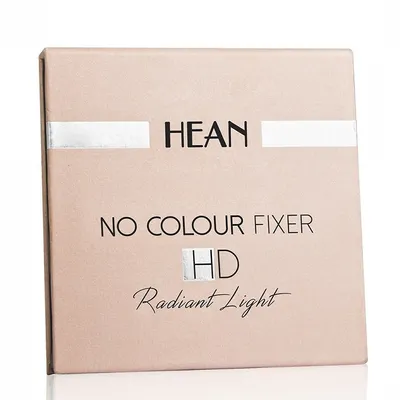 Hean No Colour Fixer HD Radiant Light (Transparentny puder prasowany)
