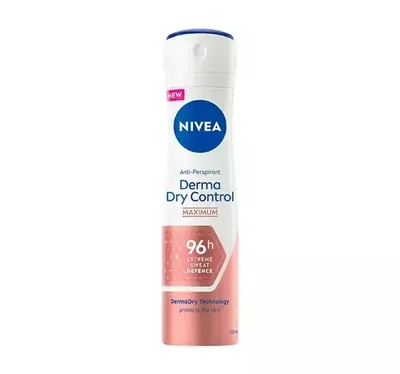 Nivea Derma Dry Control Maximum 96h Antiperspirant Spray (Antyperspirant w sprayu dla kobiet)