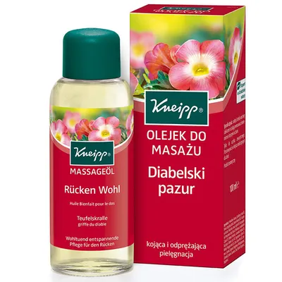 Kneipp Massage Oil Rucken Wohl (Olejek do masażu `Diabelski pazur`)