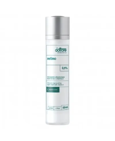 Dottore Cosmeceutici Retino 0.1%  Cream (Intensywnie odbudowujący krem na noc z 0.1% witaminą A)