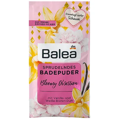 Balea Bloomy Obsession Sprudelndes Badepuder (Puder do kąpieli)