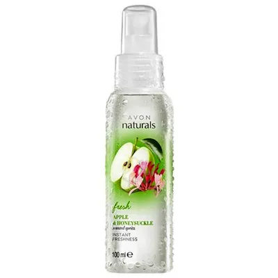 Avon Naturals, Apple & Honeysuckle, Scented Spritz (Pachnąca mgiełka `Jabłko i kwiat wiciokrzewu` (nowa wersja))