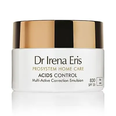 Dr Irena Eris ProSystem Home Care, Acids Control, Multi- Active Correction Emulsion SPF 20 (Multi-aktywna emulsja korygująca do twarzy na dzień)