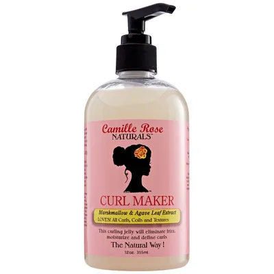 Camille Rose Naturals Curl Maker Marshmallow and Agave Leaf Extract (Żel do stylizacji włosów kręconych i falowanych)