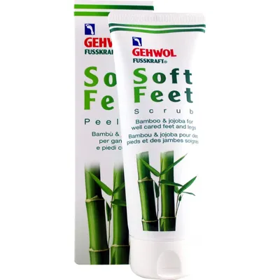 Gehwol Fusskraft, Soft Feet Scrub `Bambus & Jojoba` (Peeling bambusowo-cukrowy)