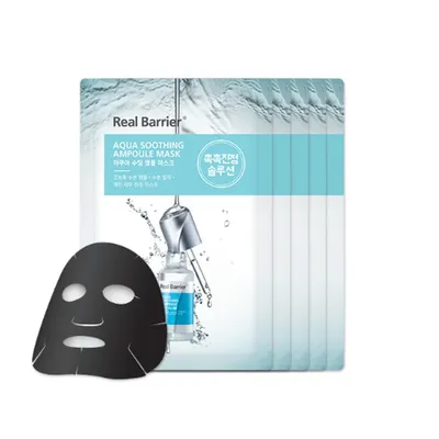 Atopalm Real Barrier Aqua Soothing Ampoule Mask (Kojąca maska w płachcie)