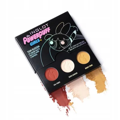 Inglot Inglot x Powerpuff Girls, Team Blossom Eyeshadow Palette (Paleta cieni do powiek)