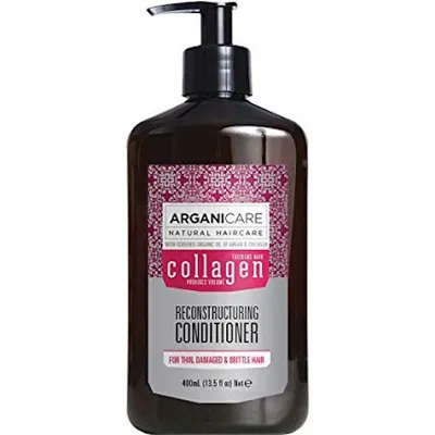 Arganicare Collagen, Conditioner with Certified Organic Argan Oil (Odżywka z kolagenem)