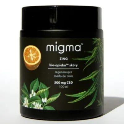 Migma Regenerujące masło do ciała z CBD `Zing`
