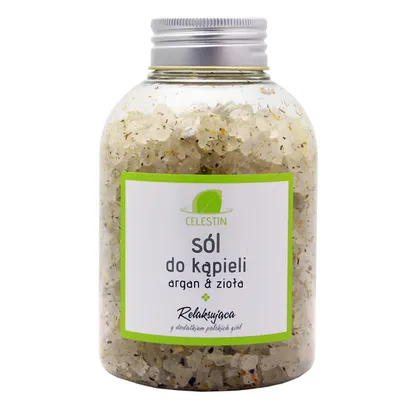 Celestin Sól do kąpieli `Argan & zioła`