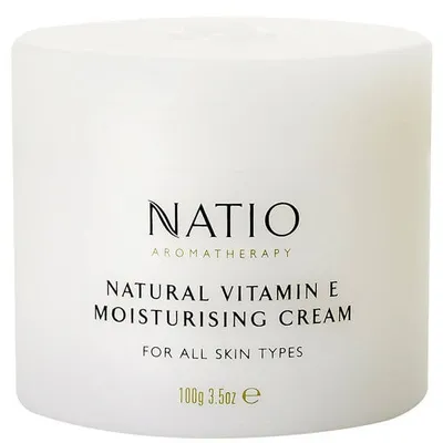 Natio Natural Vitamin E Moisturising Cream (Krem nawilżający z witaminą E)