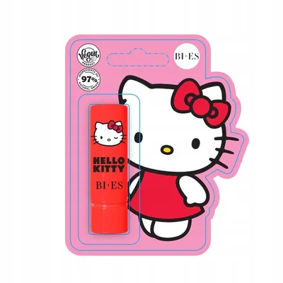 Bi-es Hello Kitty, Lip Balm (Ochronna pomadka do ust)