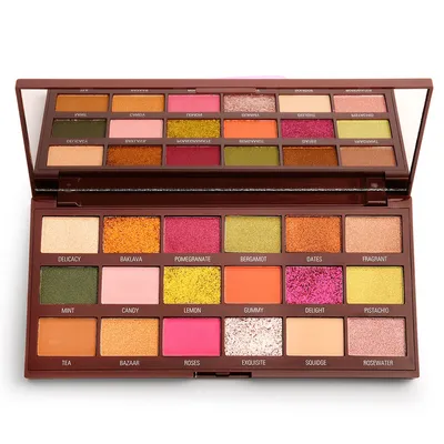 I Heart Revolution Turkish Delight Chocolate Shadow Palette (Paleta 18 cieni do powiek)