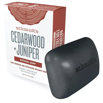 Schmidt's Cedarwood + Juniper Natural Soap (Naturalne mydło)