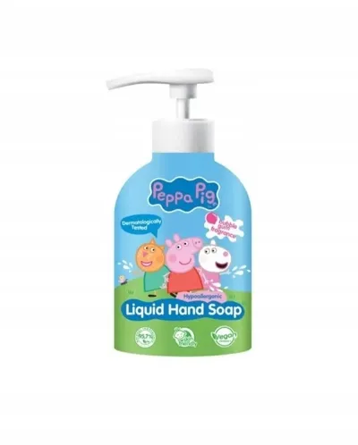 Lorenay Peppa Pig, Liquid Hand Soap (Świnka Peppa, Mydło w płynie)