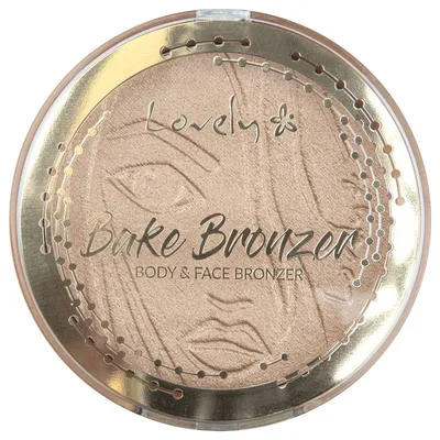 Lovely Gold Goddes, Bake Bronzer (Wypiekany bronzer do twarzy i ciała)