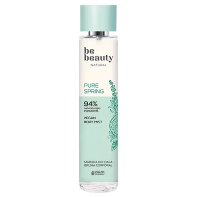 bebeauty Natural, Pure Spring Vegan Body Mist (Mgiełka do ciała)