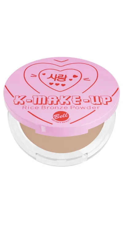 Bell Asian Valentine's Day I Love K-Pop,  K-Make-Up Rice Bronze Powder (Ryżowy bronzer do twarzy)