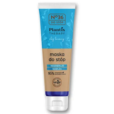 No 36 Plantis Therapy, Maska do stóp 'Olej lniany'