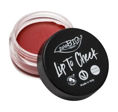 puroBIO cosmetics Lip To Cheek (Pomadka i róż 2w1)